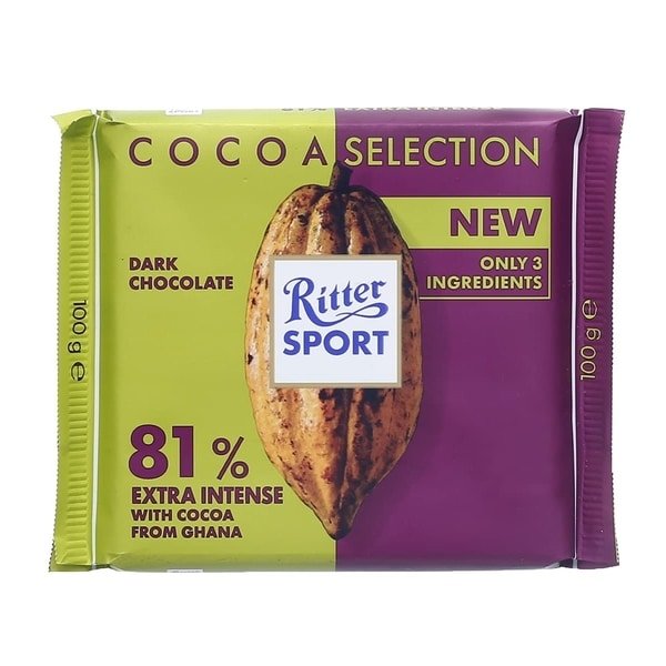 Ritter Sport 81 Extra Intense Dark Chocolate 100g In Kenya Monty s Ritter Sport 81 Extra Intense Dark Chocolate 100g In Kenya Monty s